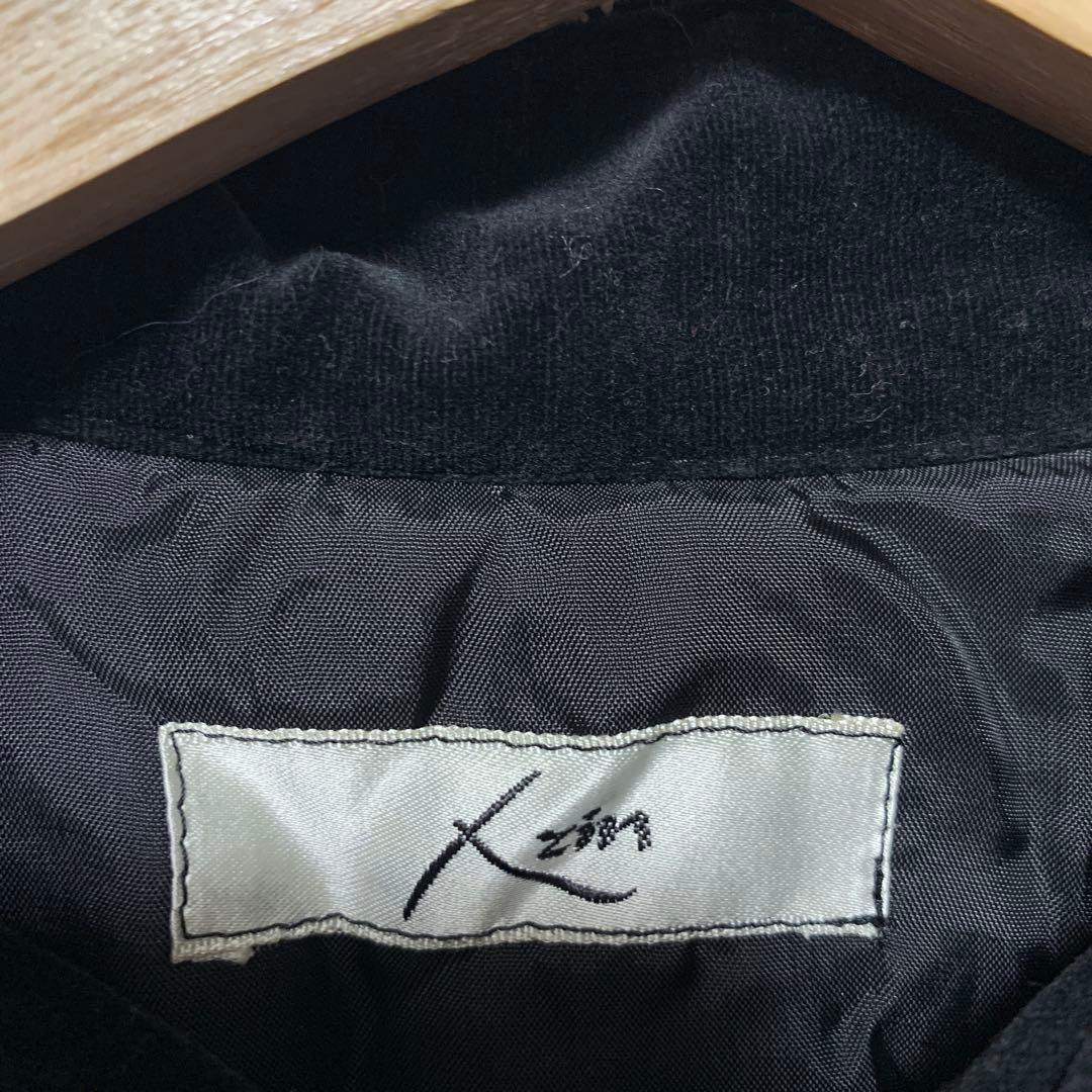 ジンカトウ ジンカトー マント フラワー 体型カバー 着物 V系 別珍 ベロア