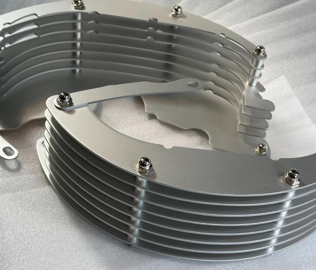 SR400 SR500 シリンダー 放熱フィン FI キャブ対策 ビ a652