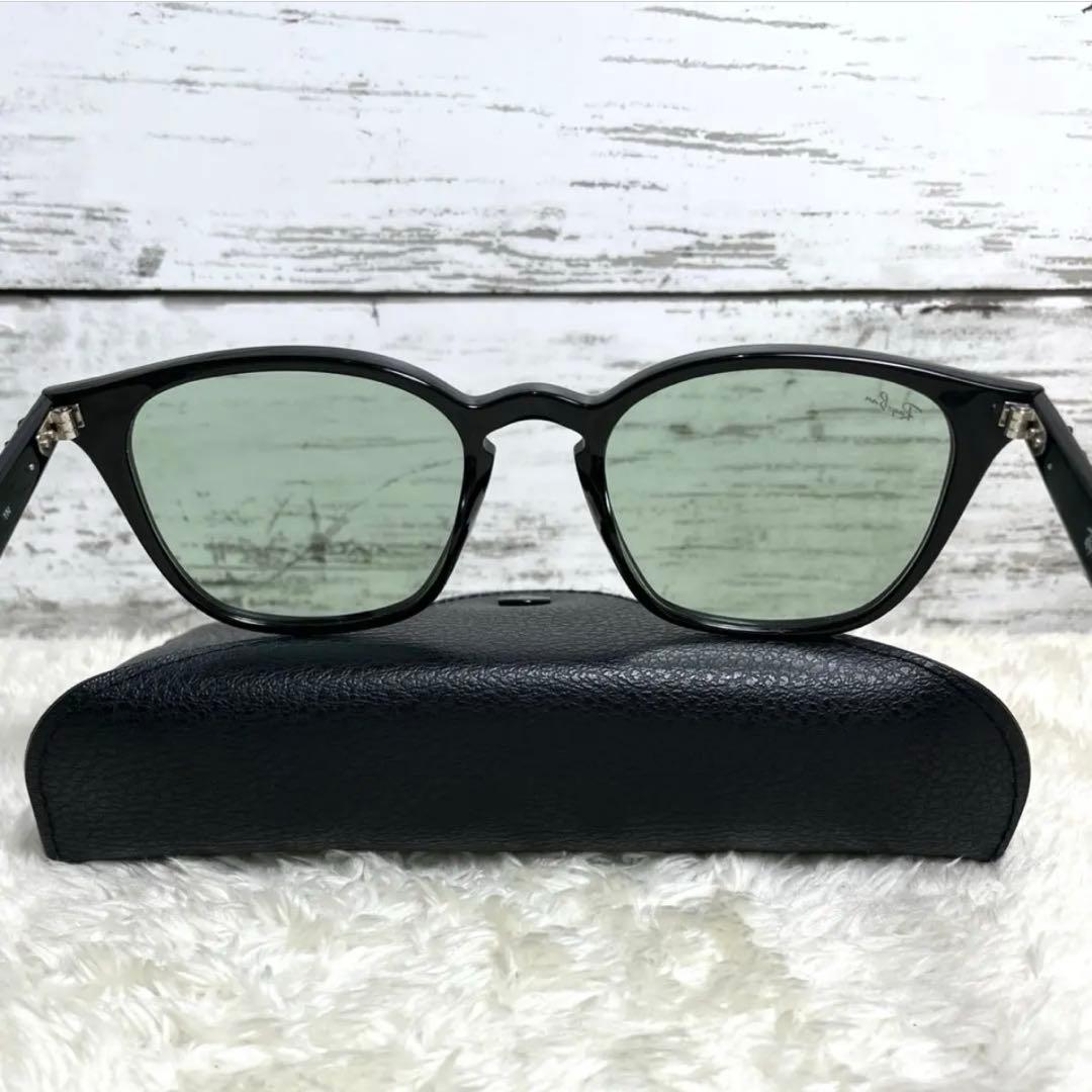 Ray Banレイバン RB4258-F ブラック/ライトグリーンセット