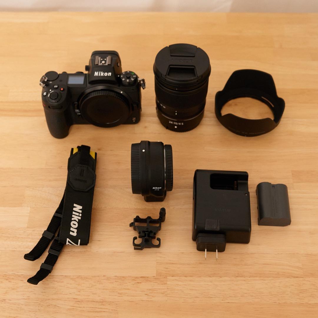 NIKON Z6 + Z 24-70mm f4 + FTZ セット