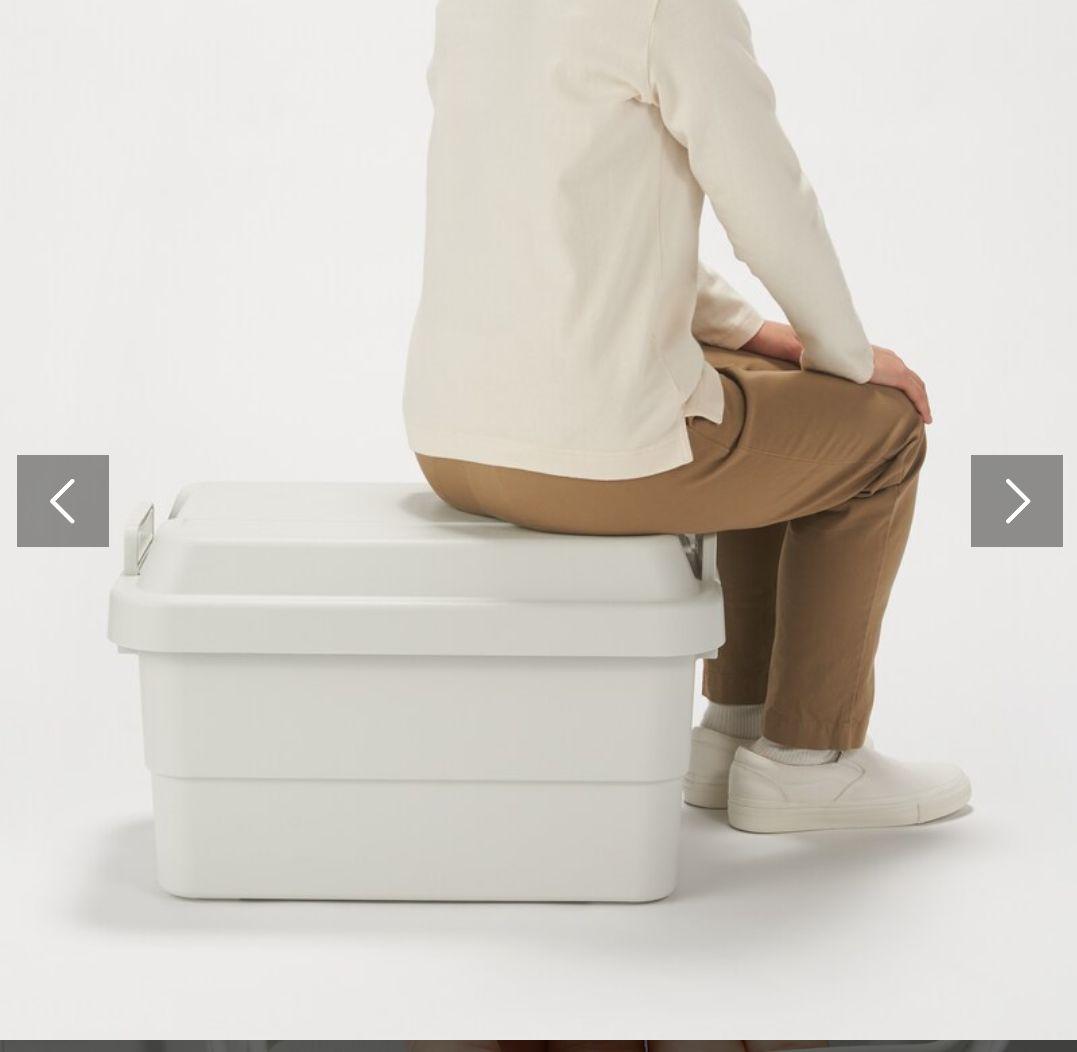 無印良品　ポリプロピレン頑丈収納ボックス大　５個セット