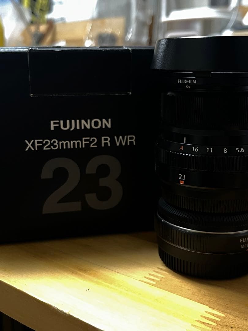 サトFUJINON XF23mmF2 R WR 単焦点レンズ