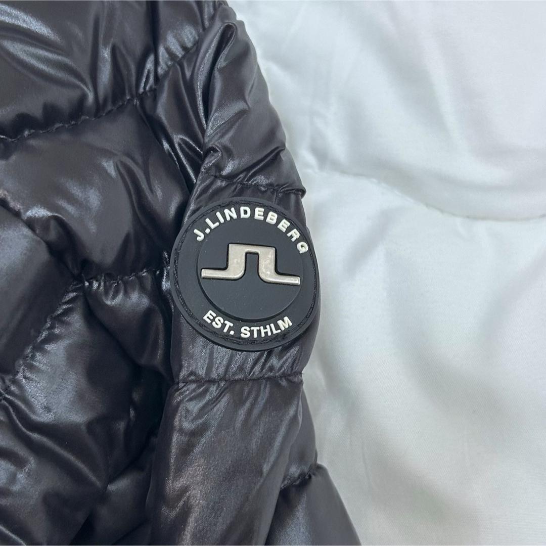 J.LINDEBERG ジェイリンドバーグ 光沢 ダウンジャケット ブラック