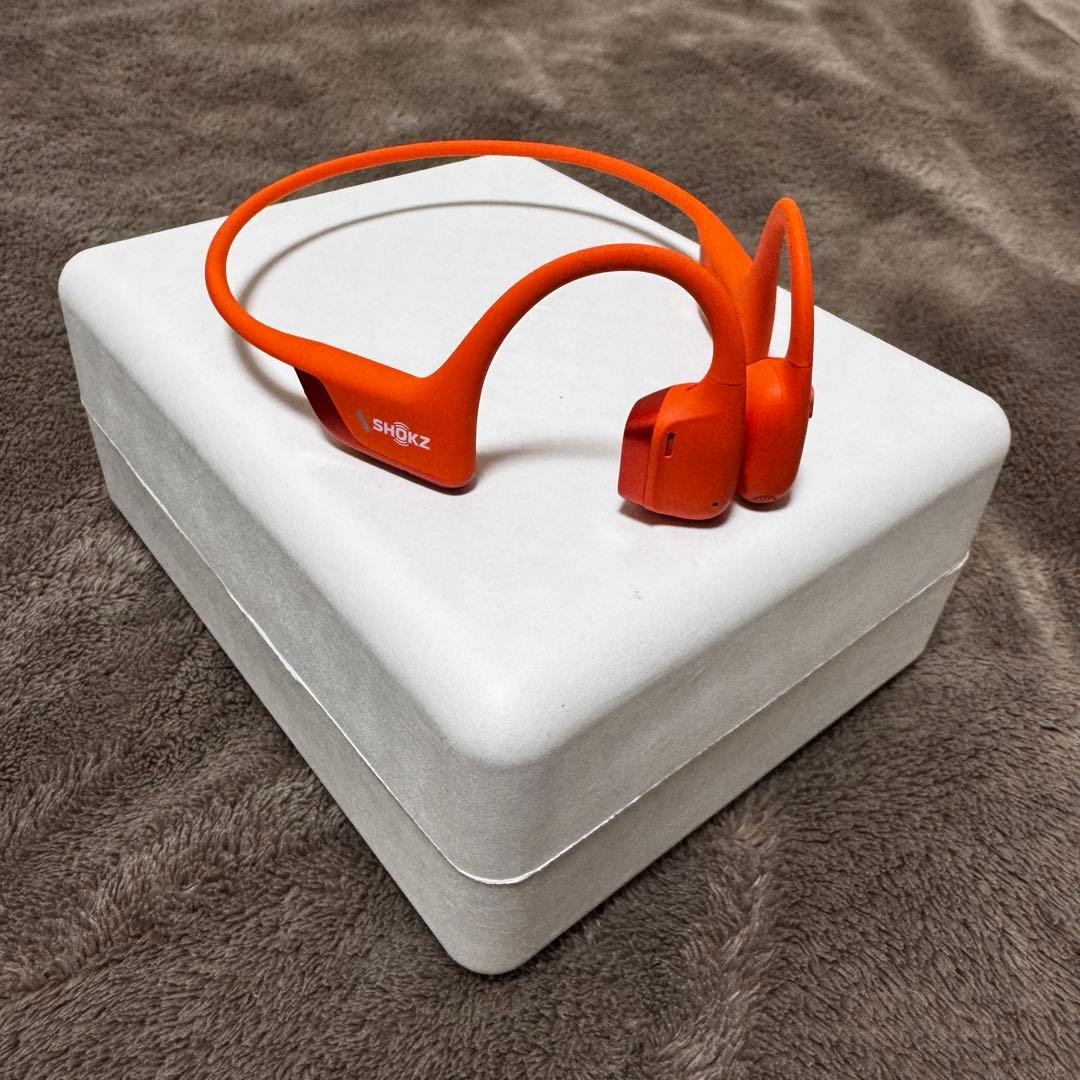 SHOKZ骨伝導イヤホン オレンジ　オープランプロ2 open run pro2