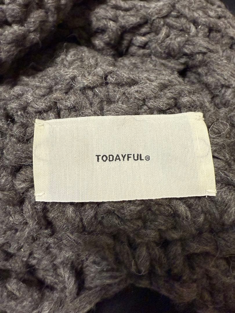 小物 TODAYFUL Hand Knit Balaclava