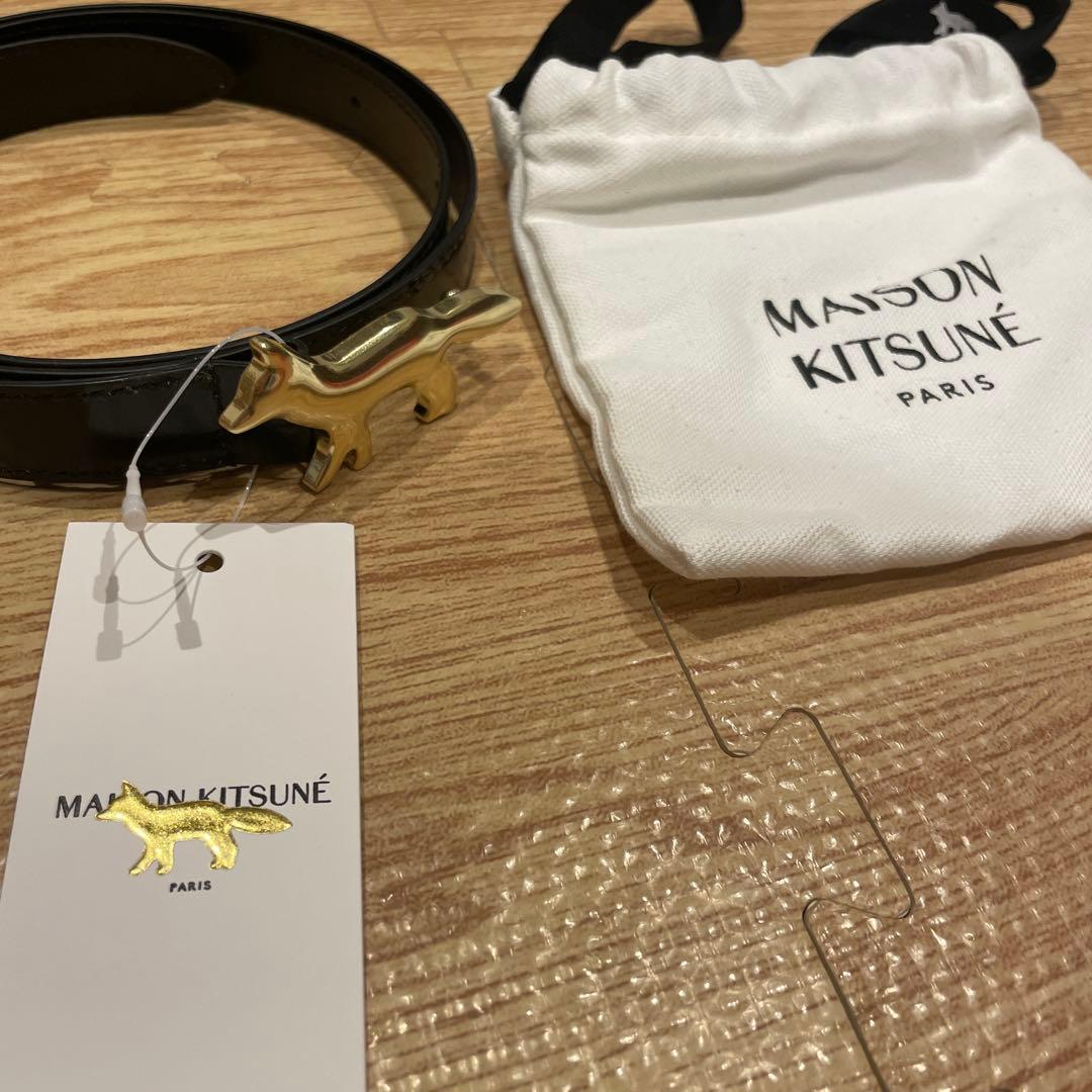 ゆうゆう様　MAISON KITSUNÉ メゾンキツネ ベルト 85
