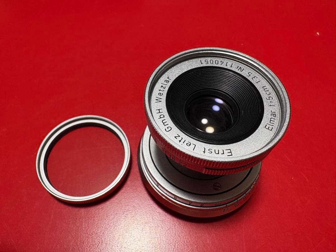 やや希少 Leica Elmar 50mm 5cm f3.5 OH Mマウント