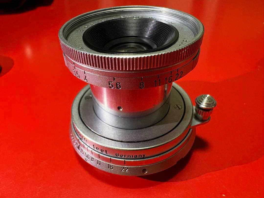 やや希少 Leica Elmar 50mm 5cm f3.5 OH Mマウント