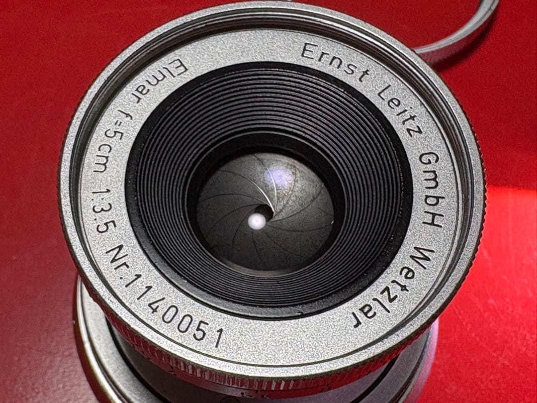 やや希少 Leica Elmar 50mm 5cm f3.5 OH Mマウント