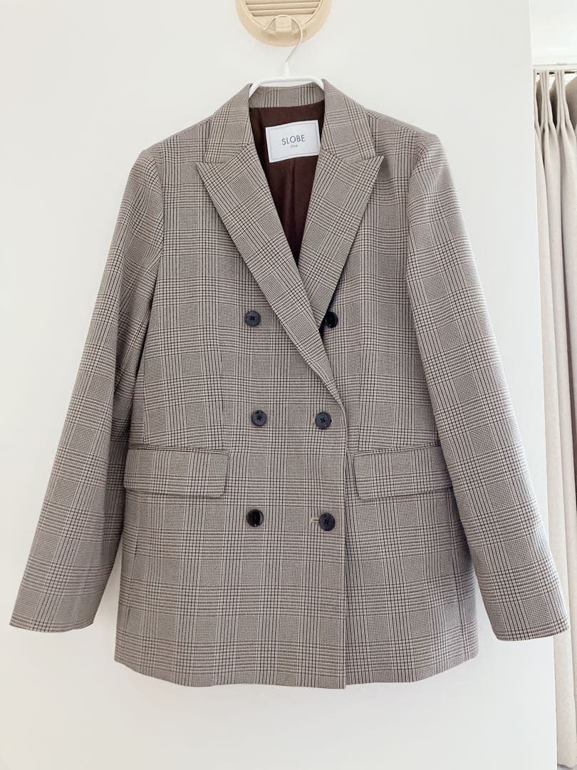 SLOBE IENA TRダブルブレストジャケット