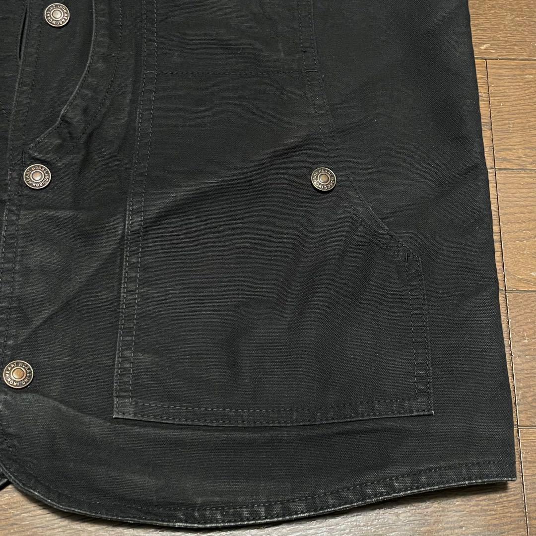 【IRON HEART 】9ozパラフィンダック ハンティングベスト