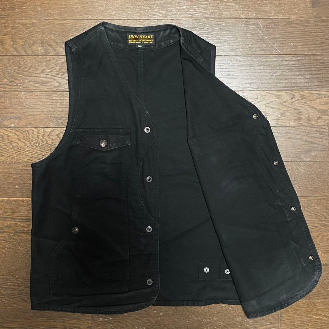 【IRON HEART 】9ozパラフィンダック ハンティングベスト