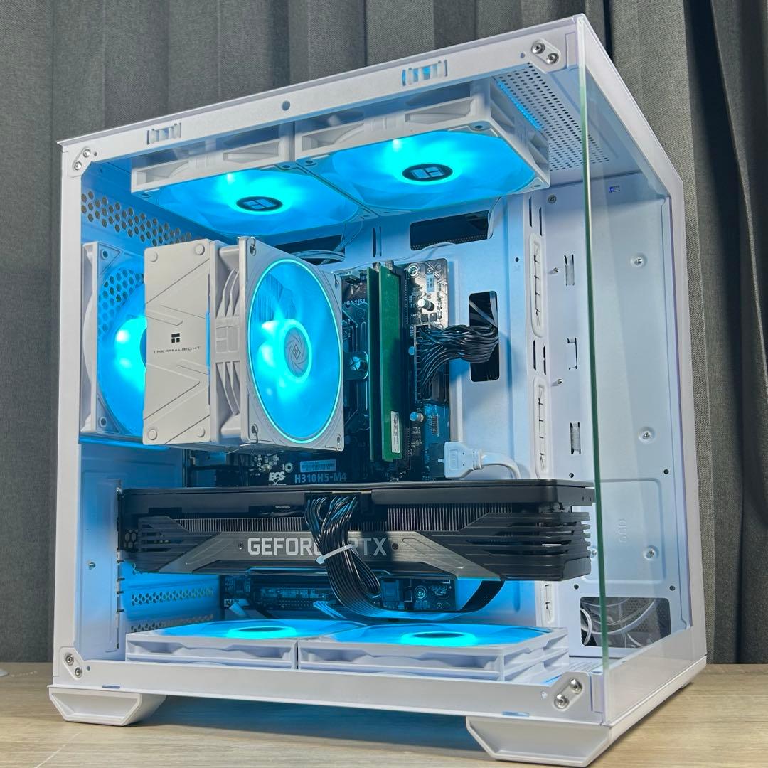【特価価格】高性能 白 ゲーミングPC RTX3070 Windows11
