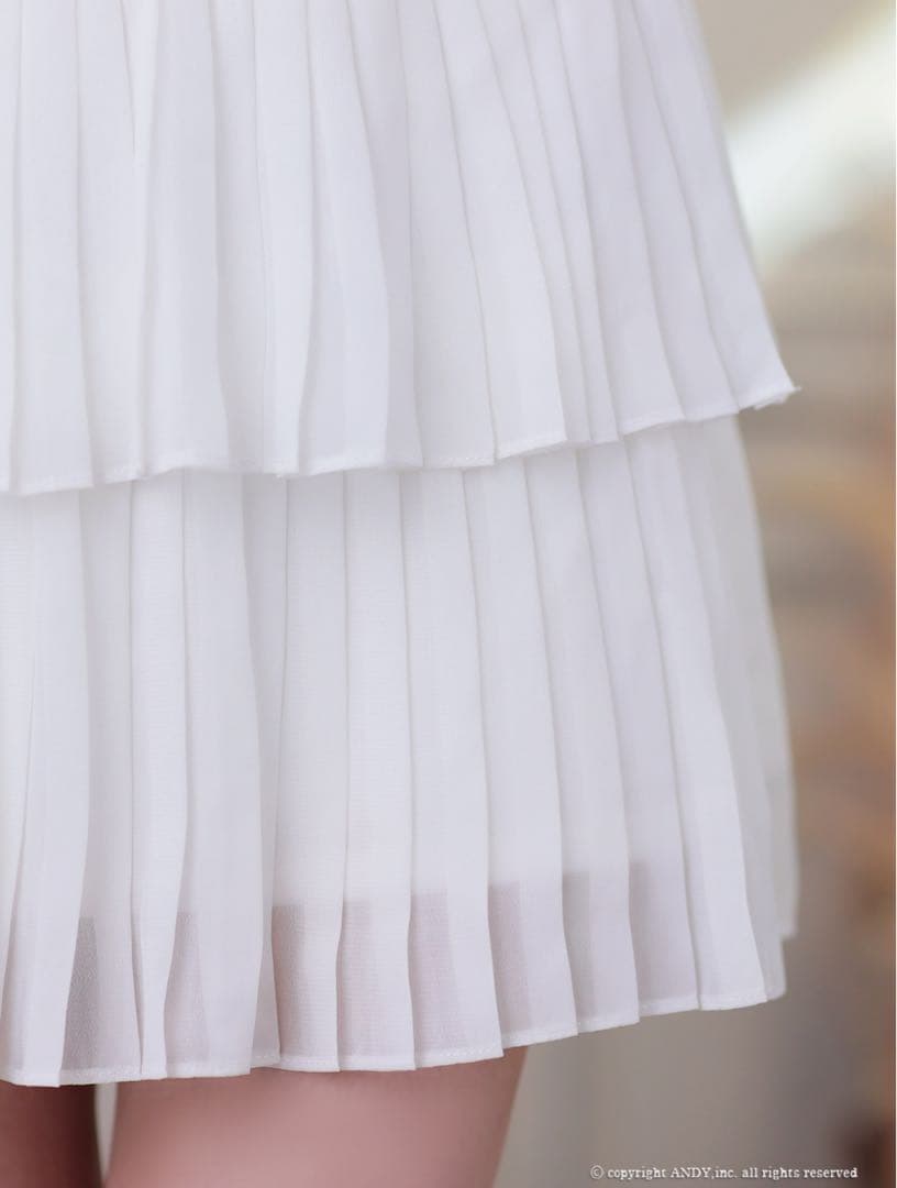 【an /アン】キャバドレス ブラック・ホワイト セットアップAOC3922