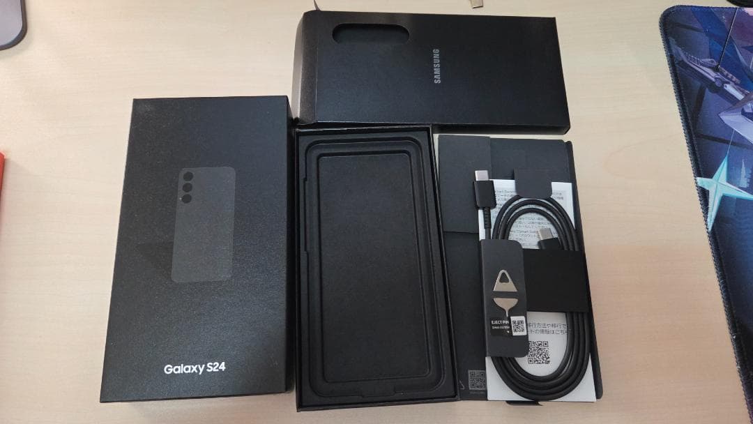 Samsung Galaxy S24 simフリー 256GB ブラック