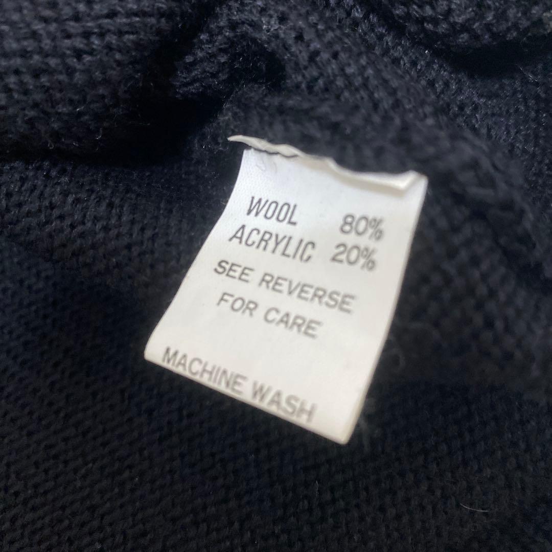 7746 VERSACEヴェルサーチ黒ニットベルサーチ ヴェルサーチ