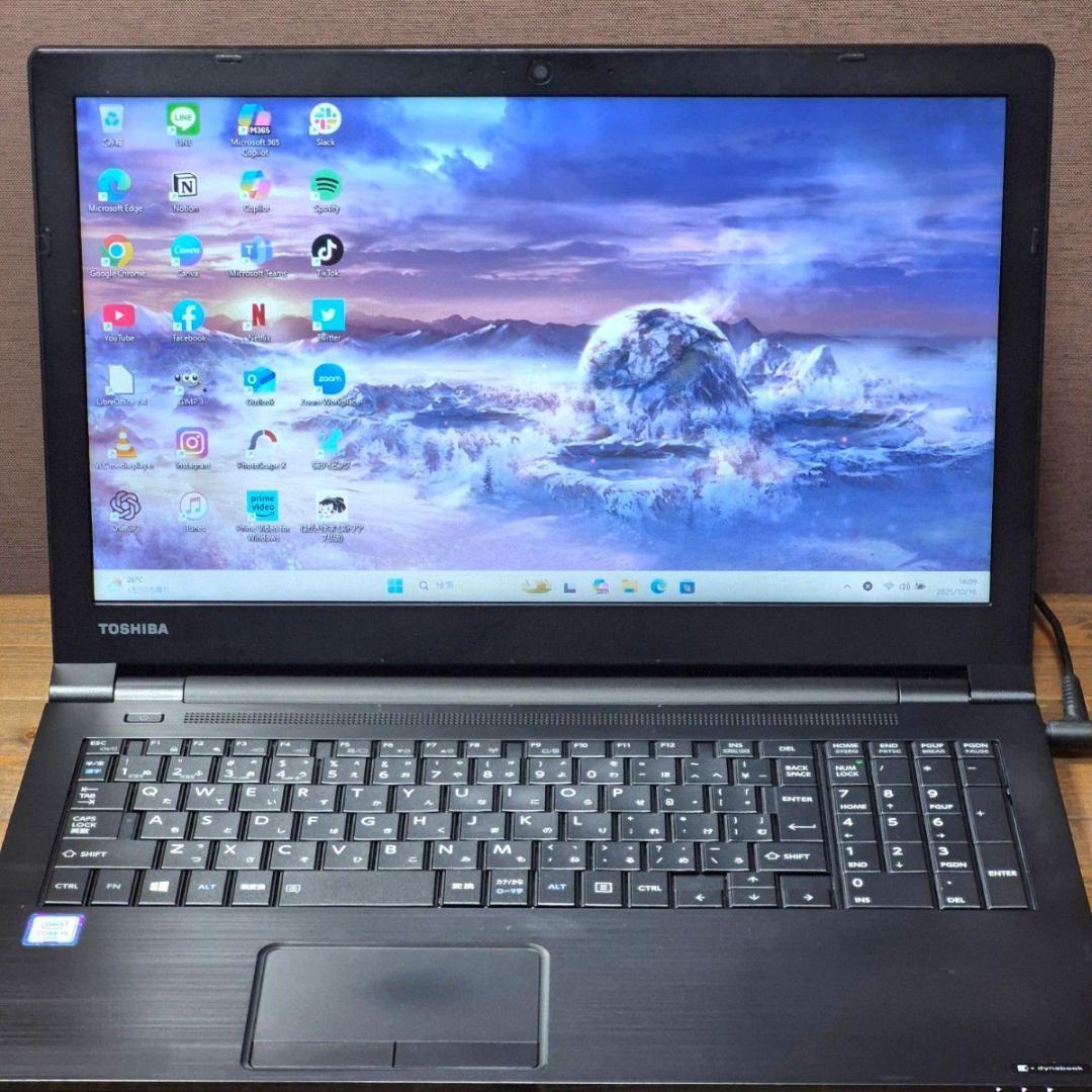 在宅ワークに！初心者向け設定済 Windows11 薄型ノートパソコン 187