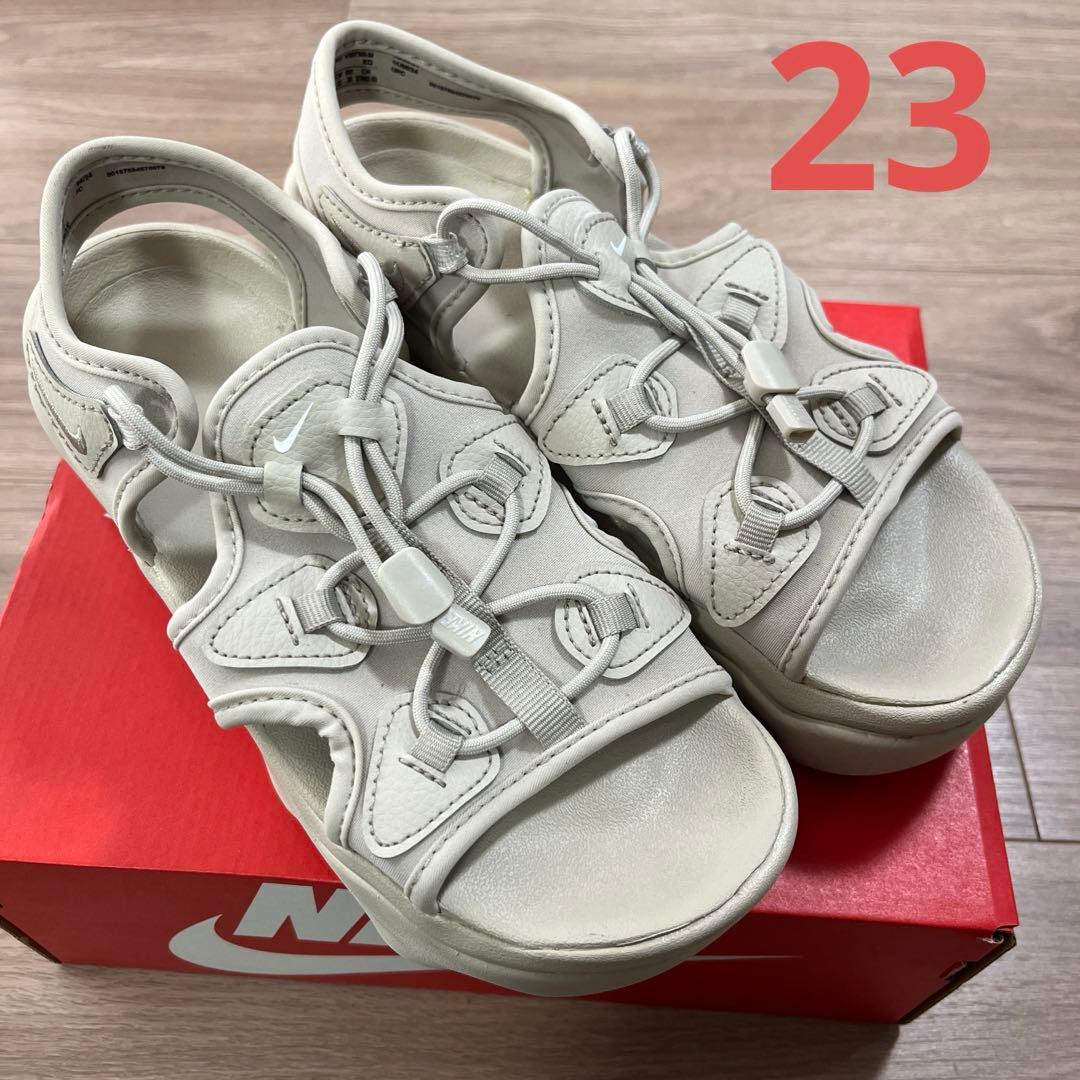 NIKEウィメンズエアマックスココサンダルCream Ⅱベージュ　23 6