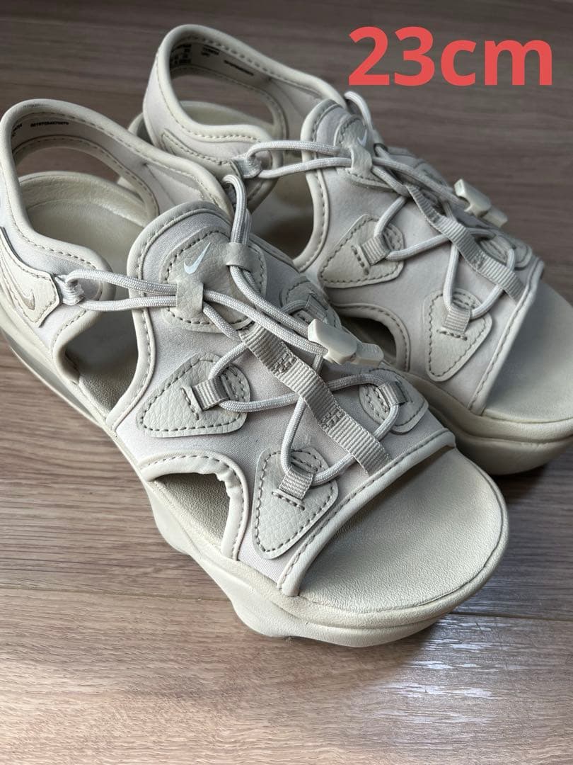NIKEウィメンズエアマックスココサンダルCream Ⅱベージュ　23 6