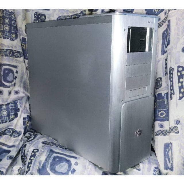 Cooler Master フルタワーケース HTPCケース アルミ シルバー