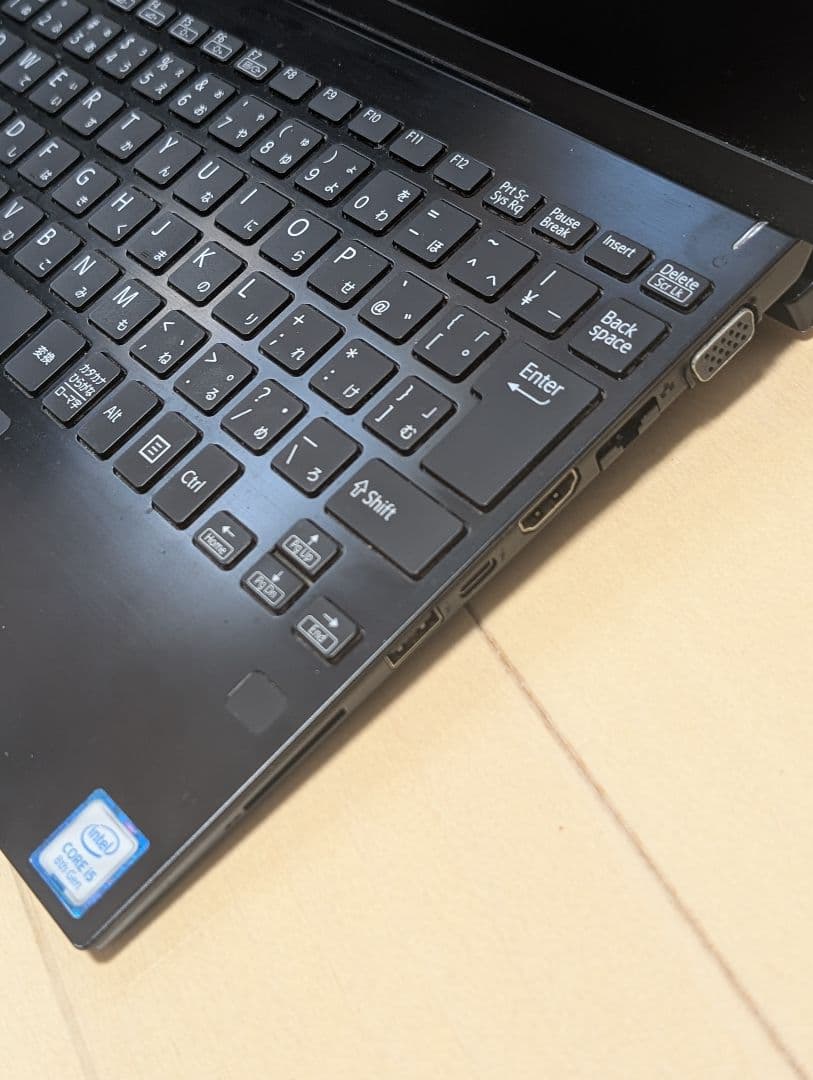 【訳あり】VAIO Pro PJ 第8世代 Core i5/8G