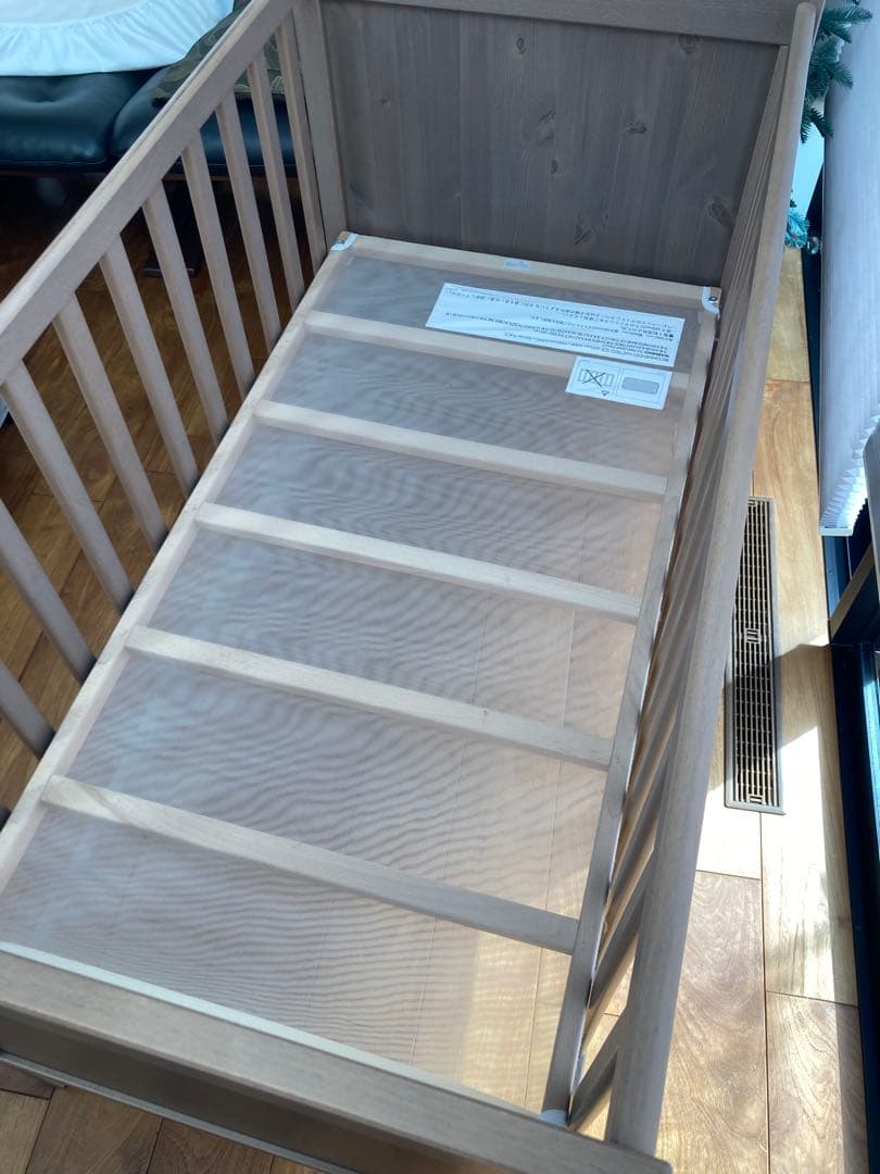 IKEA SUNDVIKベビーベッド PELLEPLUTT マットレス