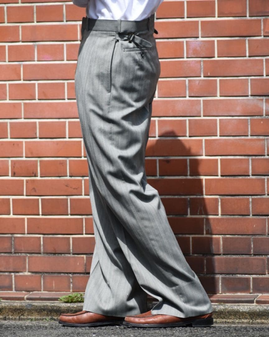 25SS【MAATEE&SONS】JEFFELY 撚杢ヘリンボーン