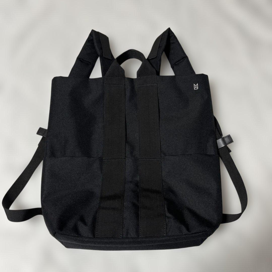 MILESTO ミレスト　2WAYバックパックリュックサック　ブラック