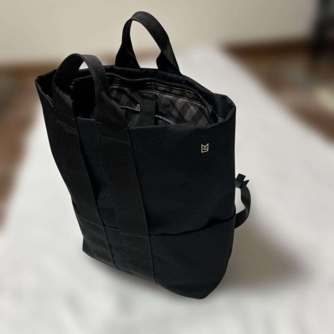 MILESTO ミレスト　2WAYバックパックリュックサック　ブラック