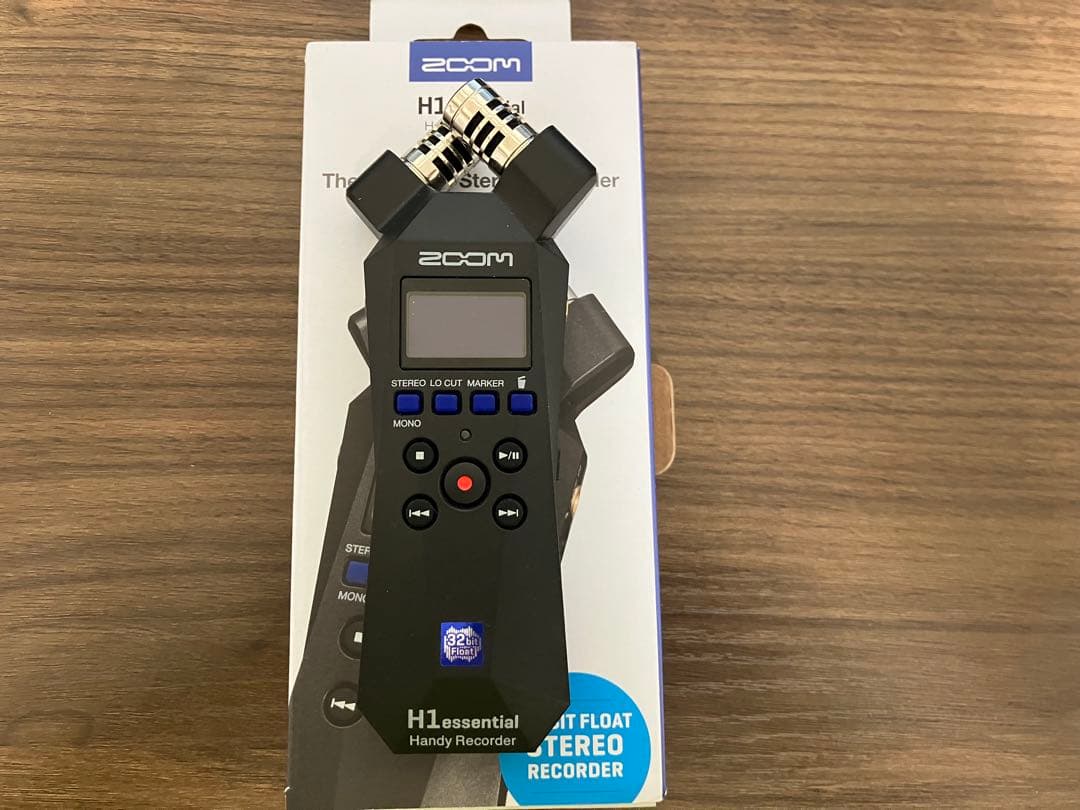 ZOOM H1essential ハンディレコーダー　32bitフロート保証あり