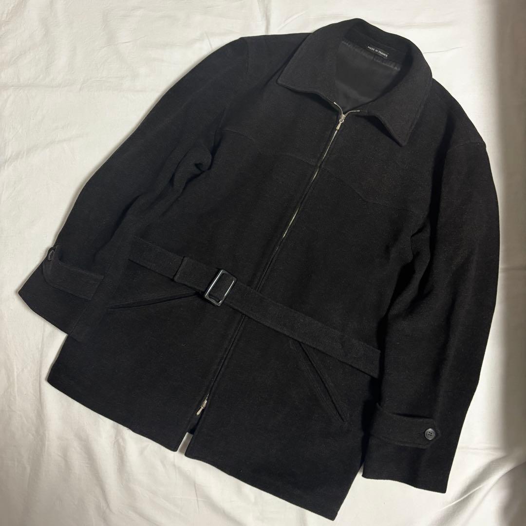 フランス製 riri Agnes b. カシミヤ ウール ジャケット ベルト