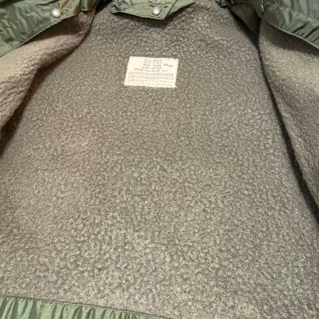 60s アメリカ海軍 後期型A-1デッキジャケット