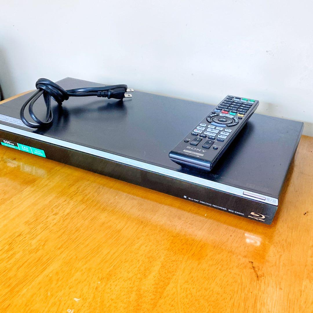 リモコン無し　SONY ブルーレイレコーダー HDD 500GB 2チューナー