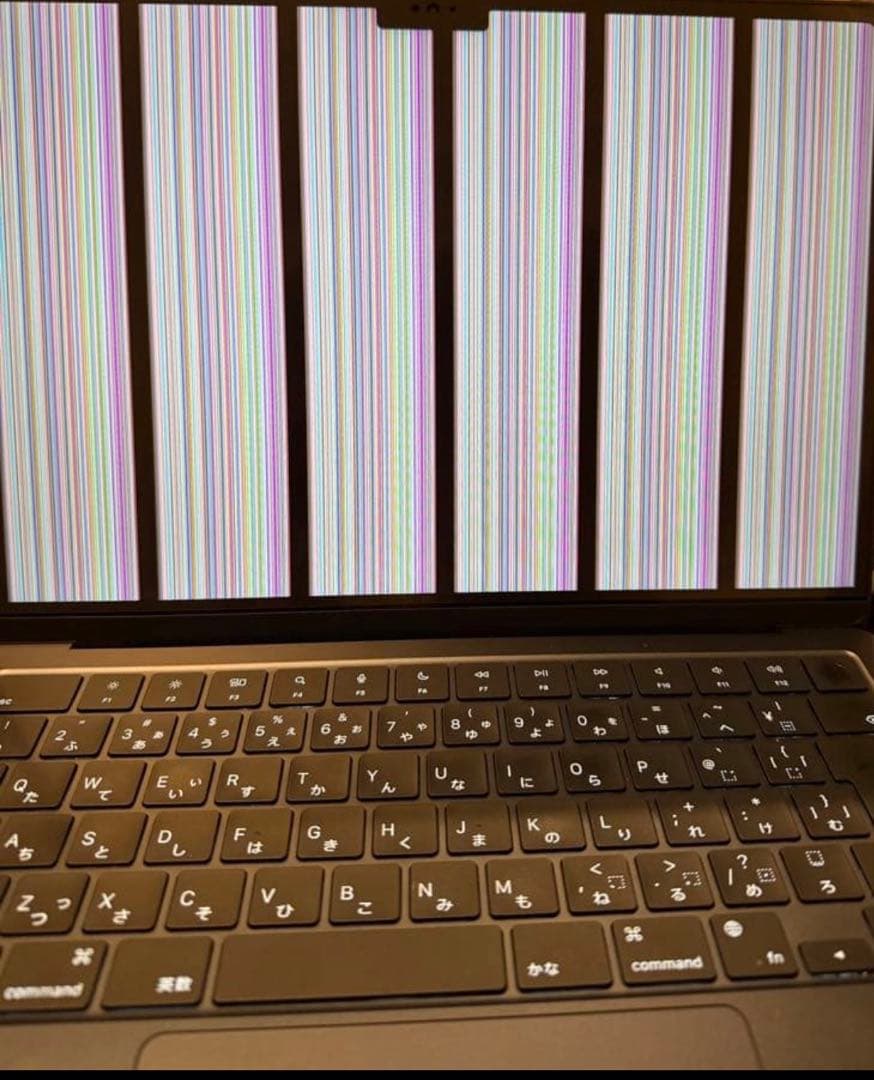 tikasas　MacBook airミッドナイト 日本語　一部不具合有