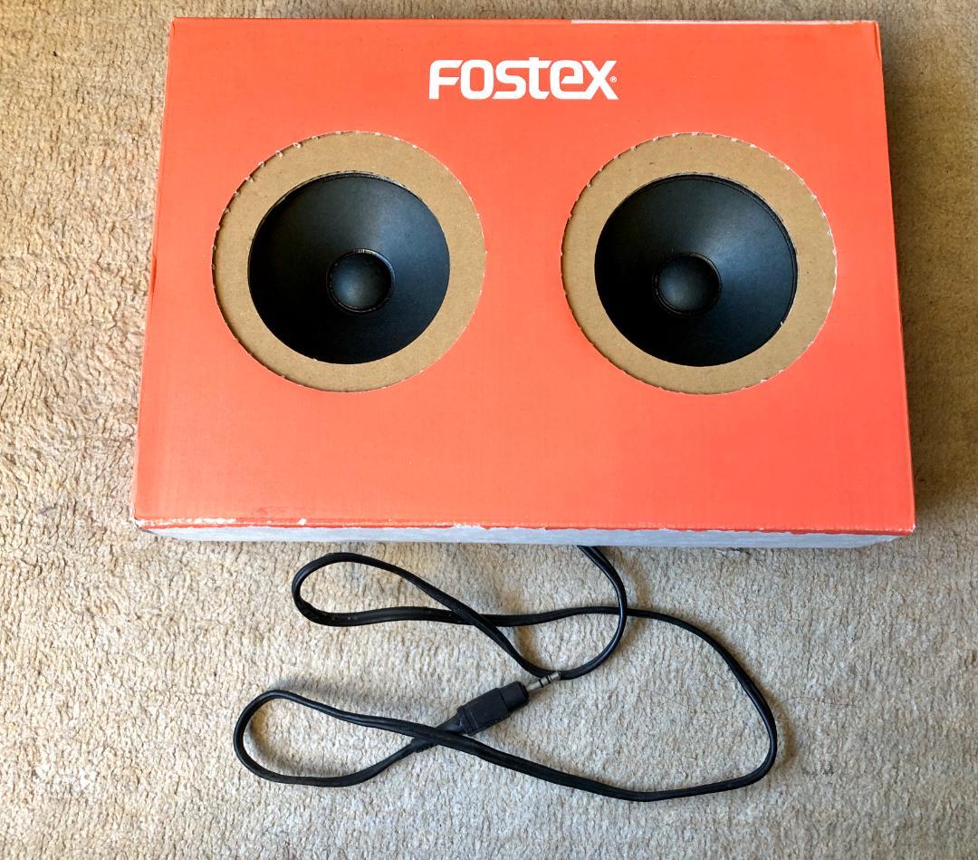 4箱セット Fostex Stereo スピーカー ペア 10cm フルレンジ