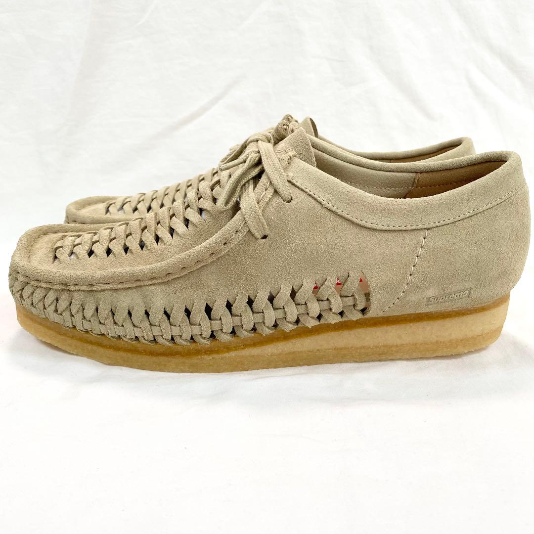 新品未使用✨ Clarks × Supreme Woven Wallabee