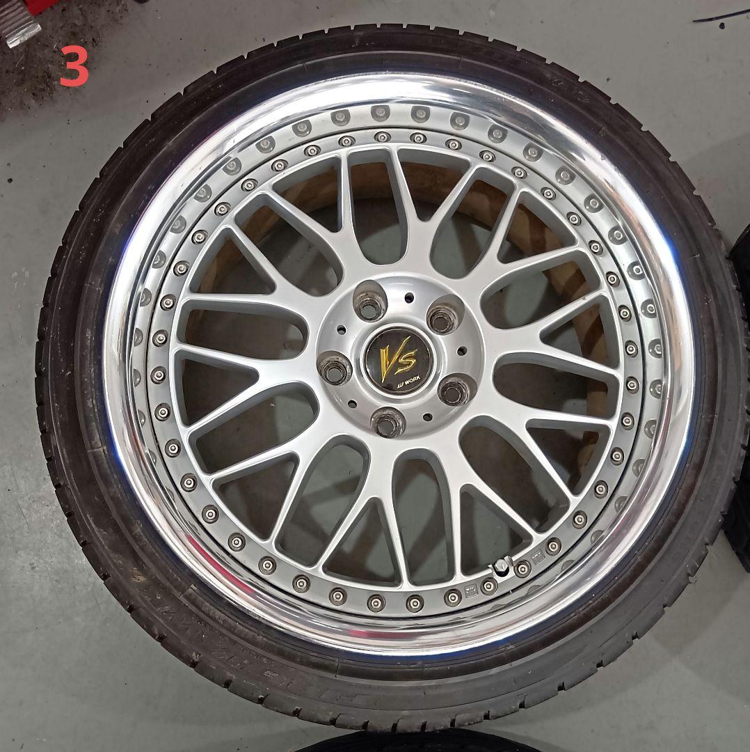 ワーク　当時物　225 40 18 WORK VS XX