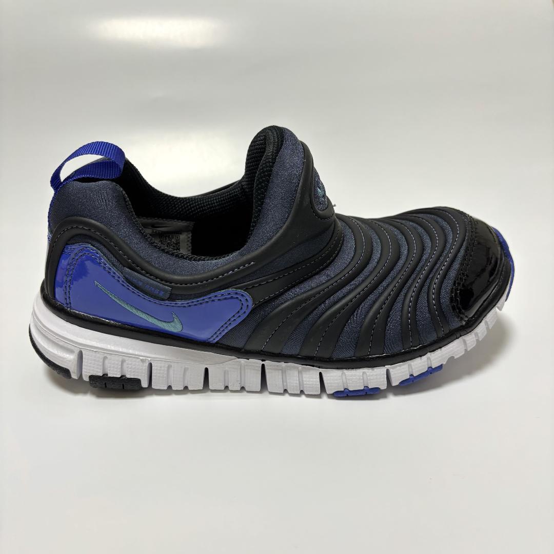 21cm 紺 青 ナイキ ダイナモ フリー PS キッズ スリッポン