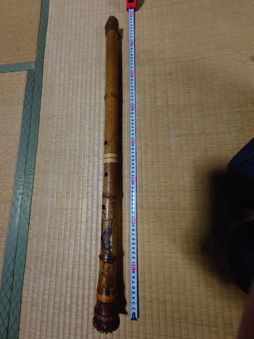 尺八本体 竹製 約75cm