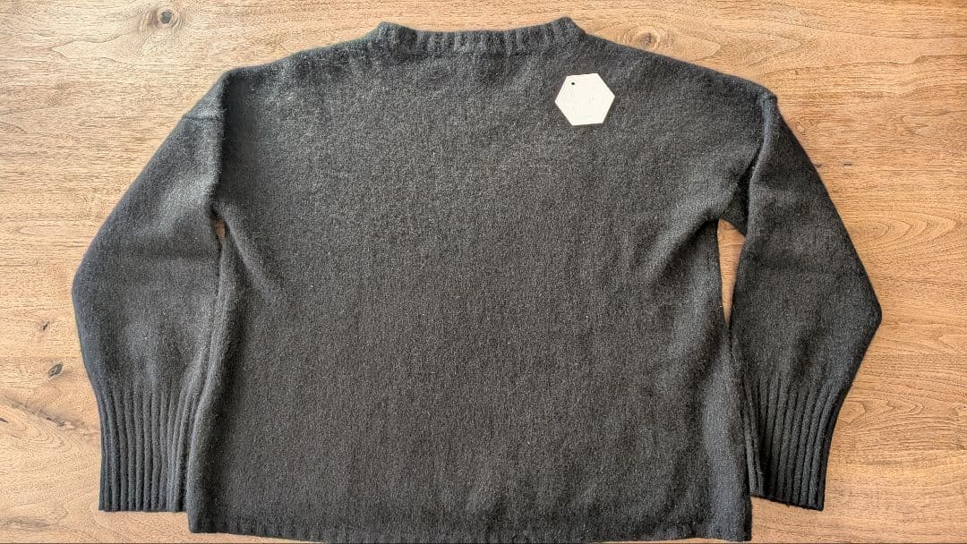 【美品タグ付】YINDIGO AM Cashmere GUERNSEY ブラック