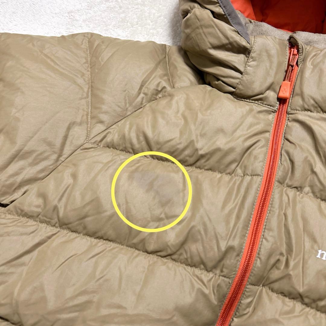 短丈 mont-bell down jacket parka beige y2k