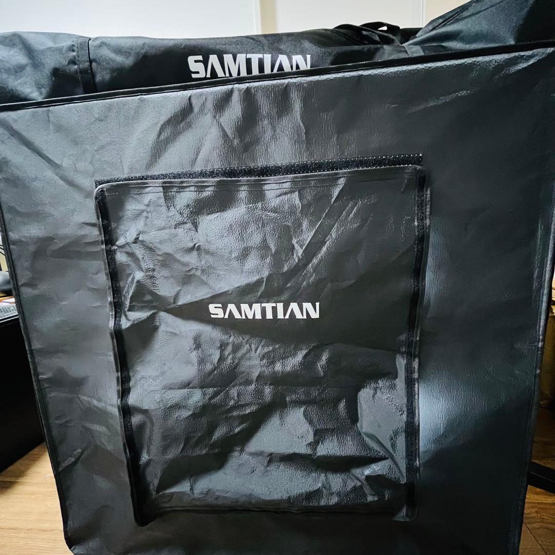 SAMTIAN 90cm大型撮影ボックス 4色背景シート付 ほぼ未使用 美品
