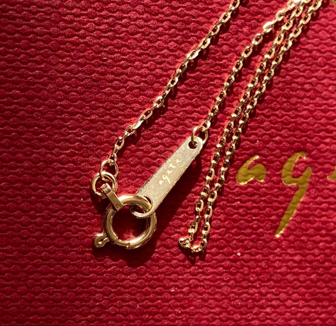 【未使用】agete アガット　ネックレスチェーン　K10