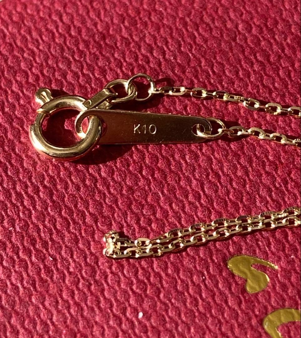 【未使用】agete アガット　ネックレスチェーン　K10