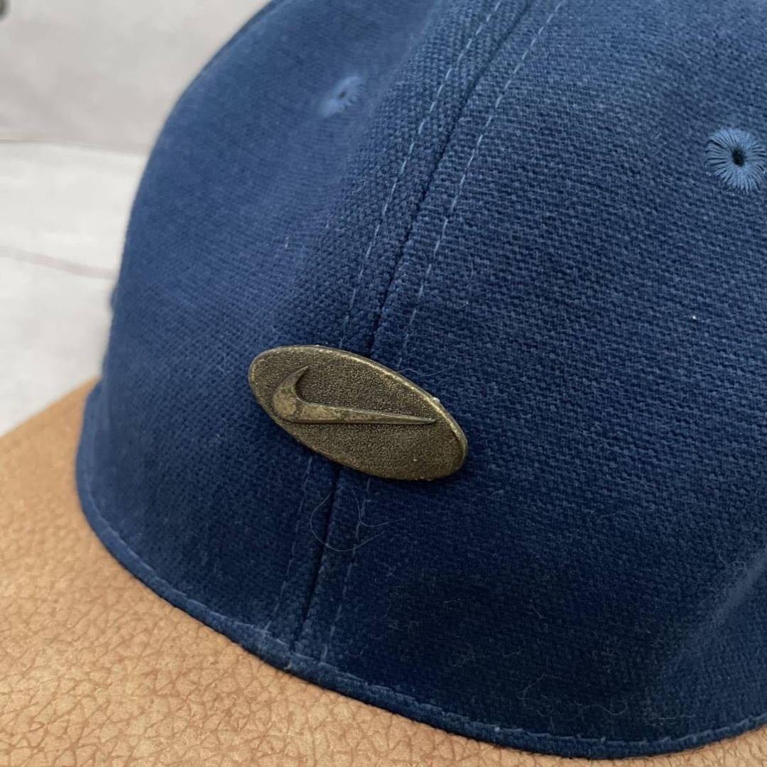 【レア】【90s】【極美品】NIKE GOLF ヴィンテージ レザー キャップ