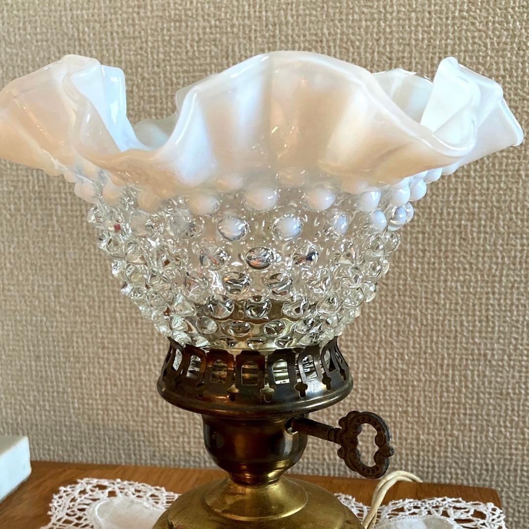 （専用）フェントン　1940年　ランプシェード　オパールセント　アンティーク