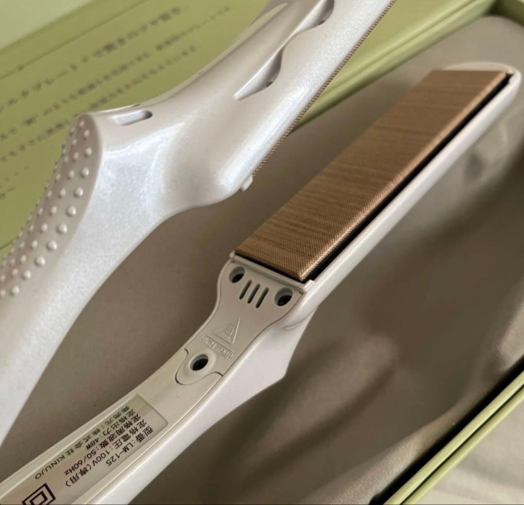 お値下げ❌KINUJO ストレートヘアアイロン LM-125 保証書説明書無し