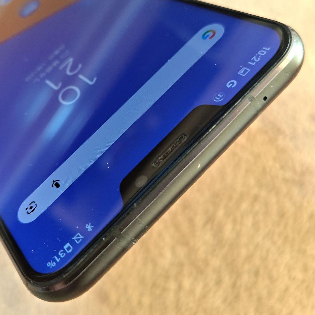 ㉗ASUS Zenfone 5Z ZS620KL ブラック 国内版バッテリー新品