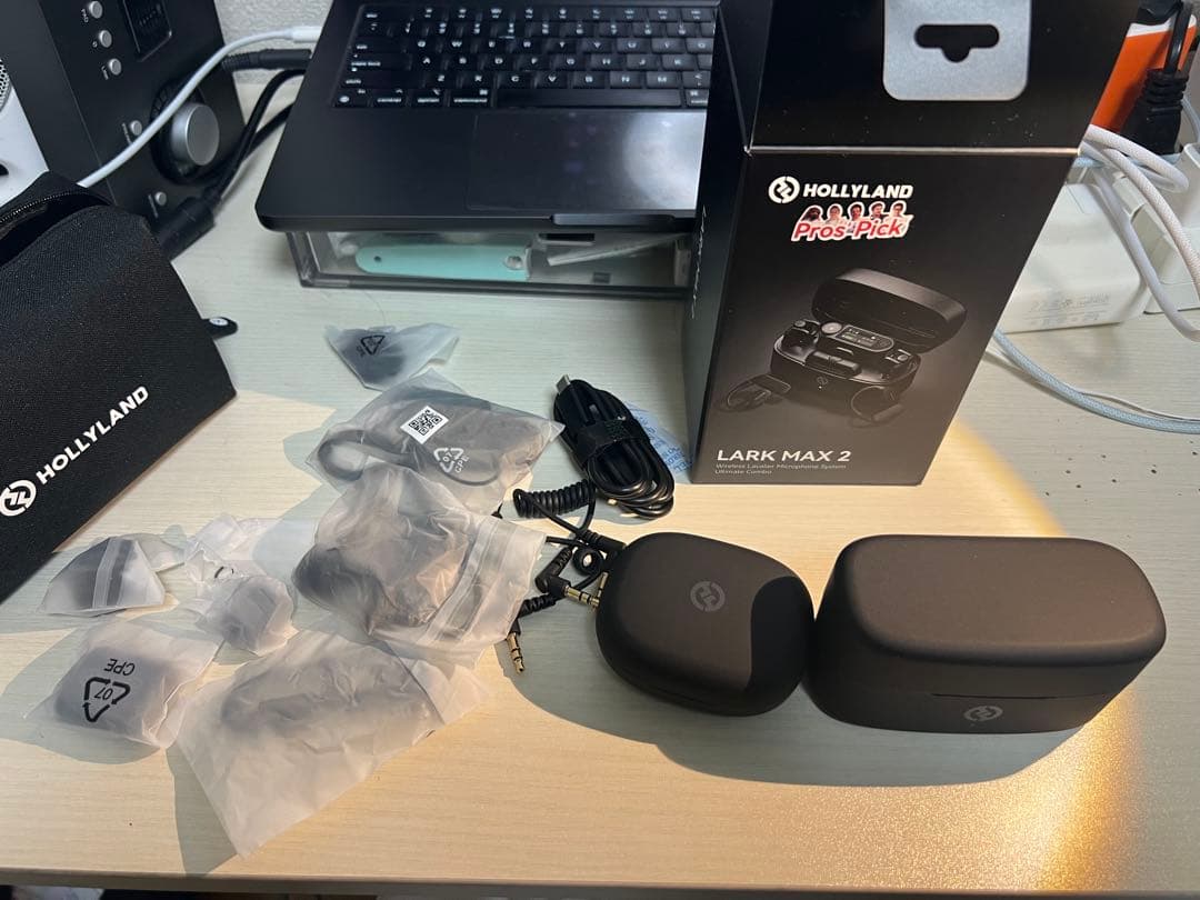 y*n様 Hollyland LARK MAX 2 ワイヤレスラベリアマイク