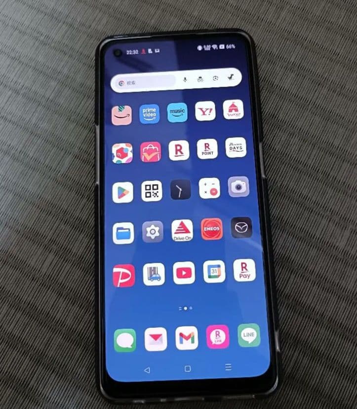 OPPO スマートフォン 本体 ブラック　reno9